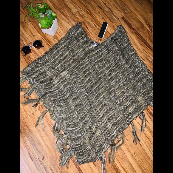 NWT💫Miss Kelly 1999 beautiful boho poncho - Picture 5 of 6